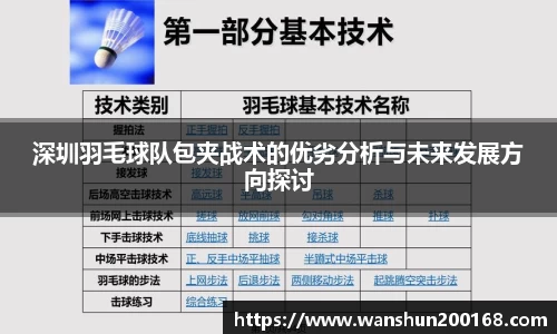 深圳羽毛球队包夹战术的优劣分析与未来发展方向探讨